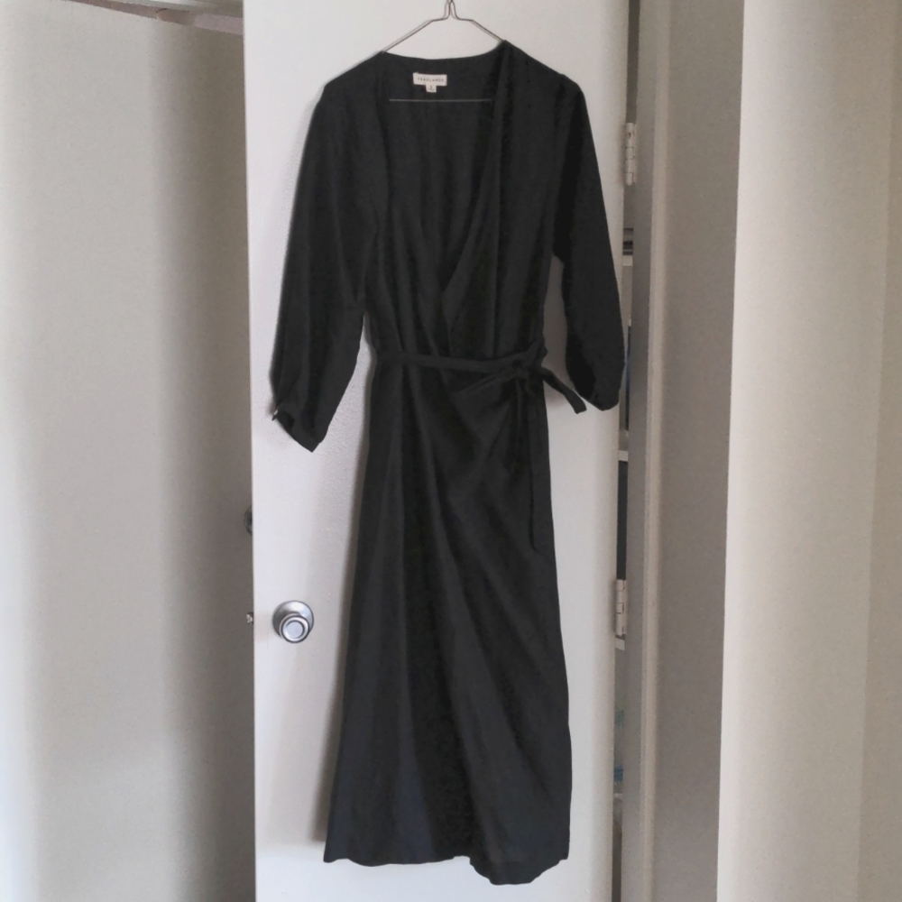 Tradlands Lily midi wrap dress
